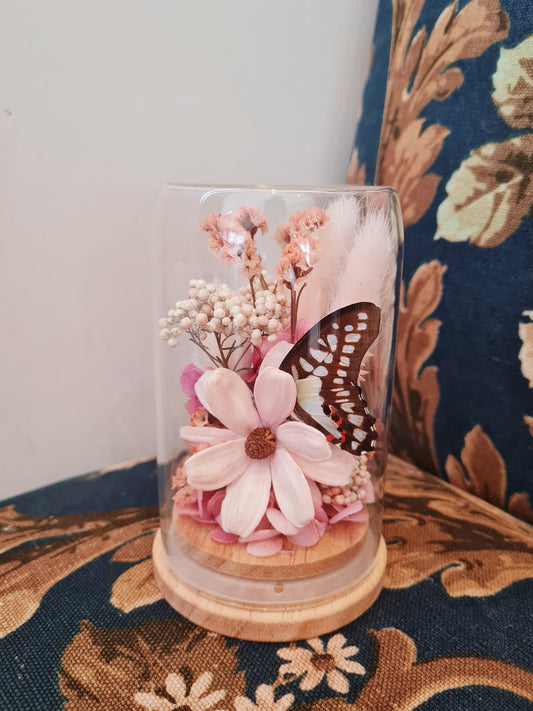 Forever Bloom & Butterfly / Cloche Mini Tall