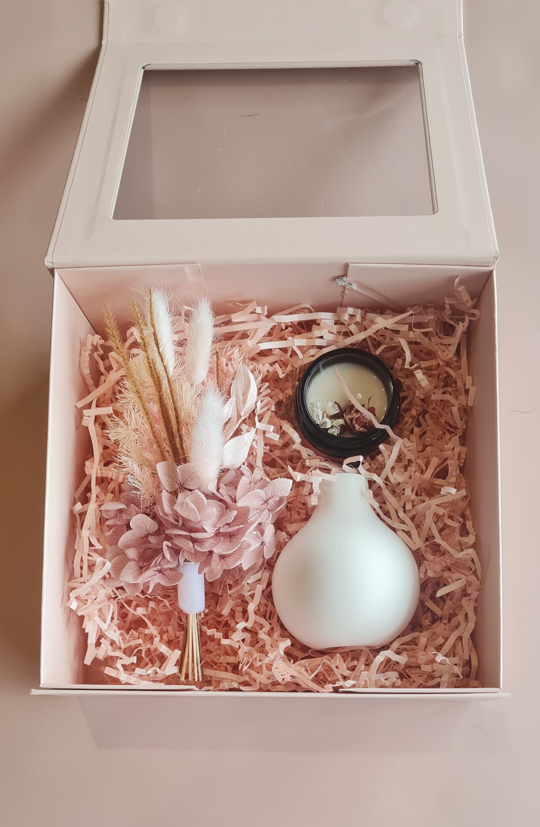 Blushed gift set (heartwood)