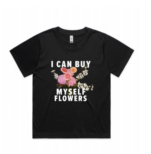 PREORDER NOW /I can by myself flowers / Black Tee